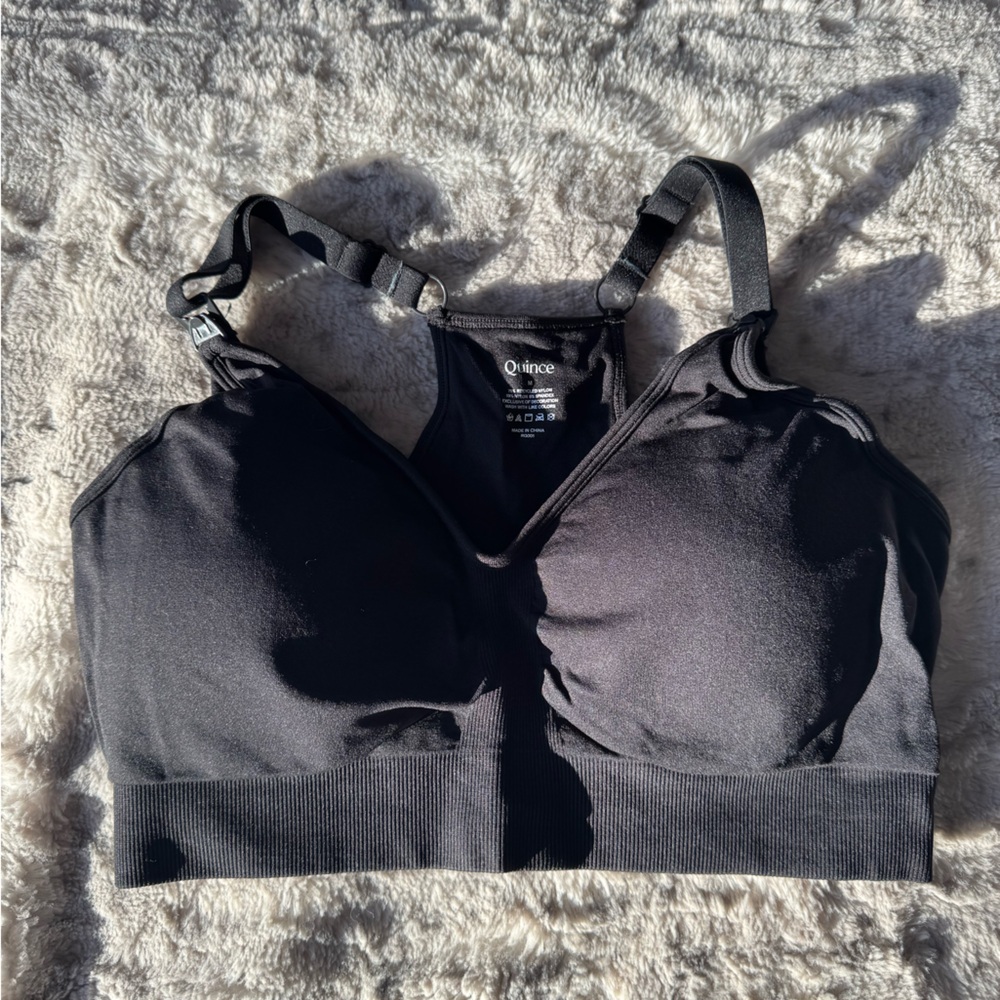 QUINCE | Racerback nursing bra